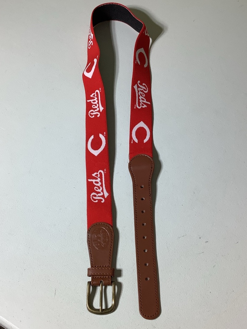 Skyline Chili Cincinnati Reds stretchy belt